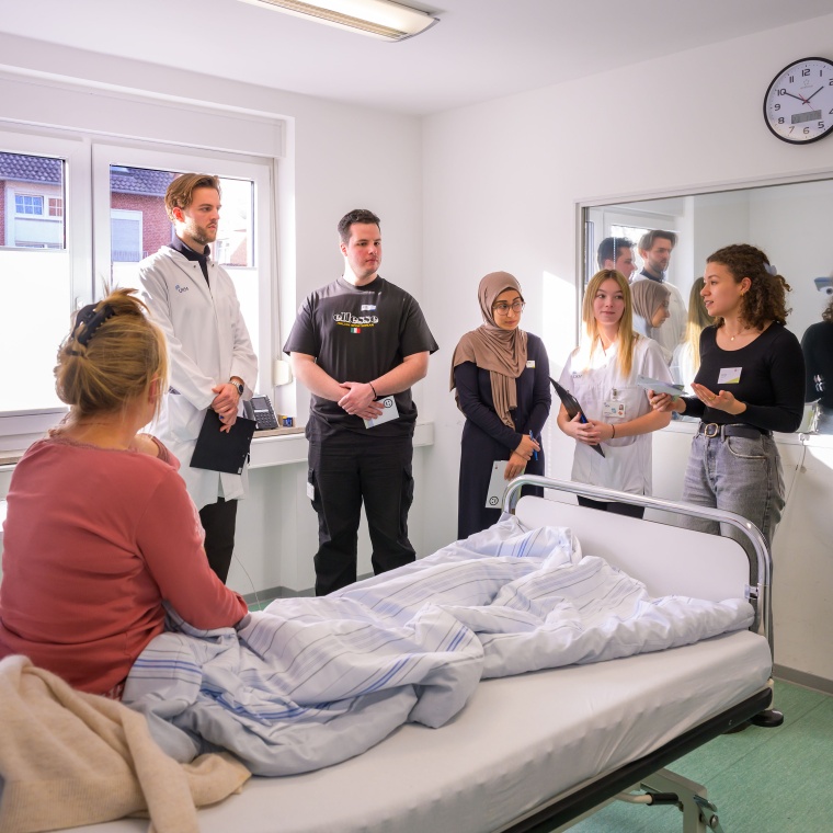 Reflexionsgespräche sind ein wichtiger Bestandteil des Trainings. Foto:...