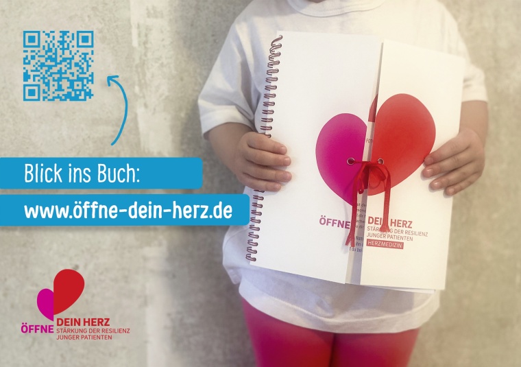 Interaktives Buch Öffne Dein Herz Foto: Coaching+Communication