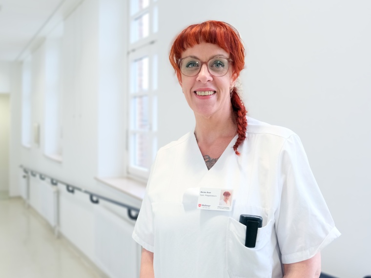 Wenke Rost im Dezember 2024 Foto: Malteser Krankenhaus St. Franziskus-Hospital
