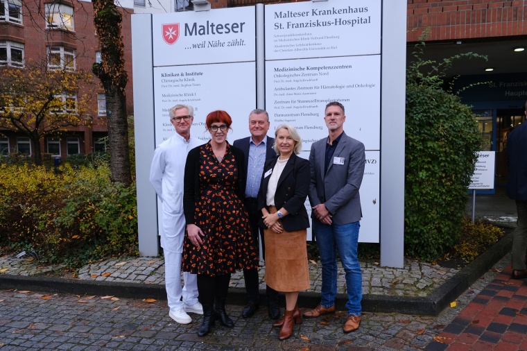 Direktorium des St. Franziskus-Hospitals (v.l.): Prof. Dr. med. Stephan Timm...