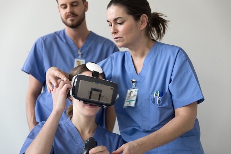 VR Training Foto: Essity