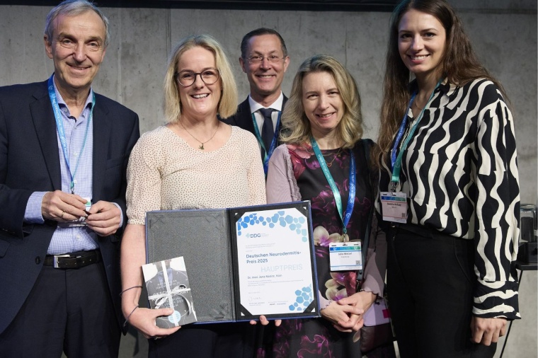 Prof. Thomas Werfel (Vorsitzender der Jury), Dr. Jana Nätlitz, geb. Knüver...
