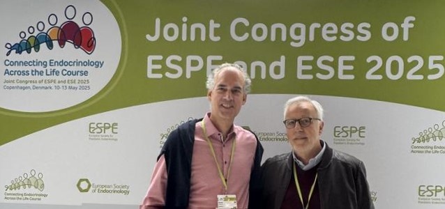 Prof. Martin Fassnacht (l.) und Prof. Antoine Tabarin präsentierten ihre...