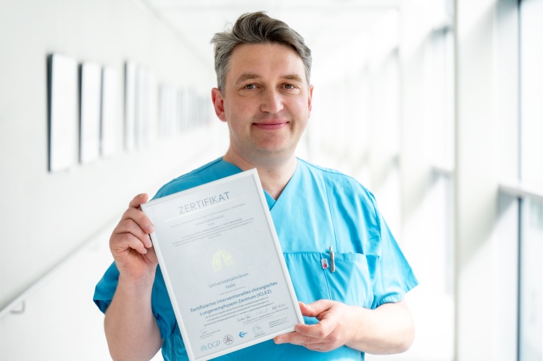 PD Dr. Stephan Eisenmann, Leiter des Schwerpunktes Pneumologie am UKH Foto:...