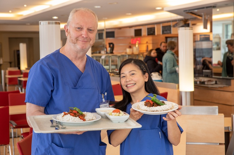 Krankenschwester Angeline Dierich wünschte sich Adobo, ihr philippinisches...