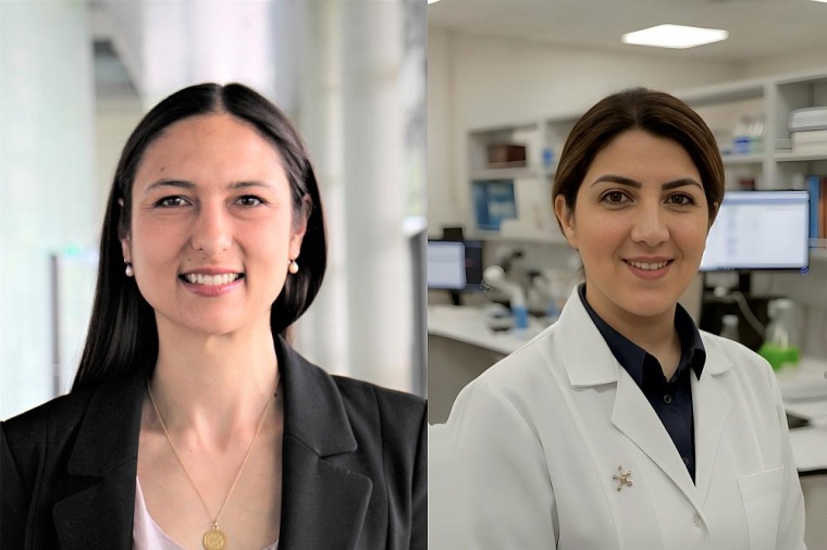 Jun.-Prof. Rebecca Halbgebauer und Dr. Farahnaz Rayatdoost (v.l.), Fotos:...