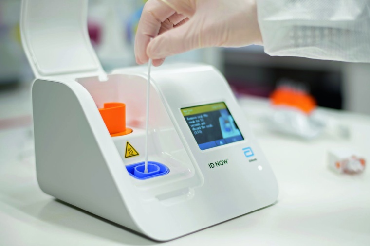 Molekulare Schnelltest-Plattform ID NOW Foto: Abbott