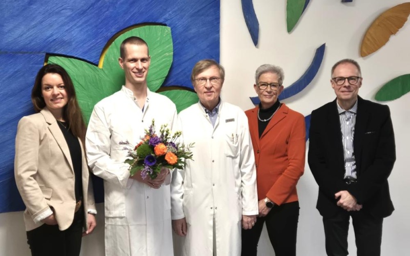 Begrüßung von Henning Starke als neuer Chefarzt der Anästhesiologie und...