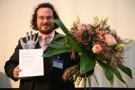 Priv. Doz. Dr. Oliver Schildgen, Preisträger des  Forschungspreis der Deutsche...