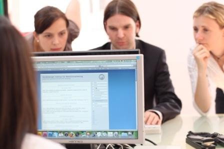 Heidelberger Gutachter bei der Arbeit