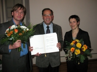 Auszeichnung der Berliner Krebsgesellschaft für zwei Berliner Wissenschaftler...