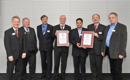 Preisträger und Jurymitglieder des Lilly Quality of Life-Preises 2010...