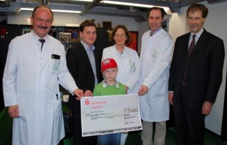 Prof. T. Ittel, Prof. N. Maass, Prof. B. Schiessl (v.r.) sowie Prof....