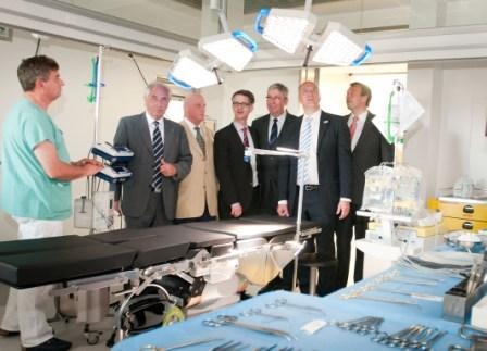 MdL Max Strehle, Manfred Ach, Priv.-Doz. Dr. Dirk Richter, Alexander Schmidtke,...