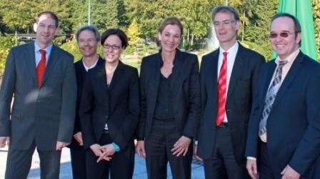 Die Referenten des Symposiums Intensivmedizin und Beatmung (v. l.): Dr....