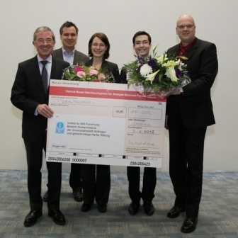 Verleihung des Helmut-Bauer-Nachwuchspreises: Dr. Colin Wernsdörfer (Biogen...