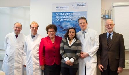 Prof. Dr. Christoph Reiners, Ärztlicher Direktor des UKW, Dr. Thomas Bum,...