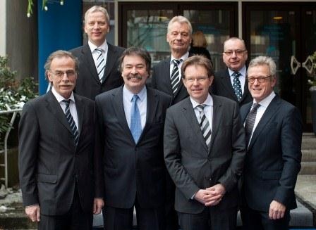 Neujahrsempfang am UKM: Univ.-Prof. Dr. Dr. h.c. Wilhelm Schmitz, Dr. Christoph...