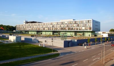 Der Neubau der Chirurgie/Dermatologie des Universitätsklinikums Ulm erhält...