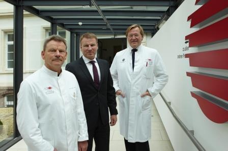 Entscheidung mit strategischem Weitblick: Hajo Thermann (ATOS), Hartmut Hain...