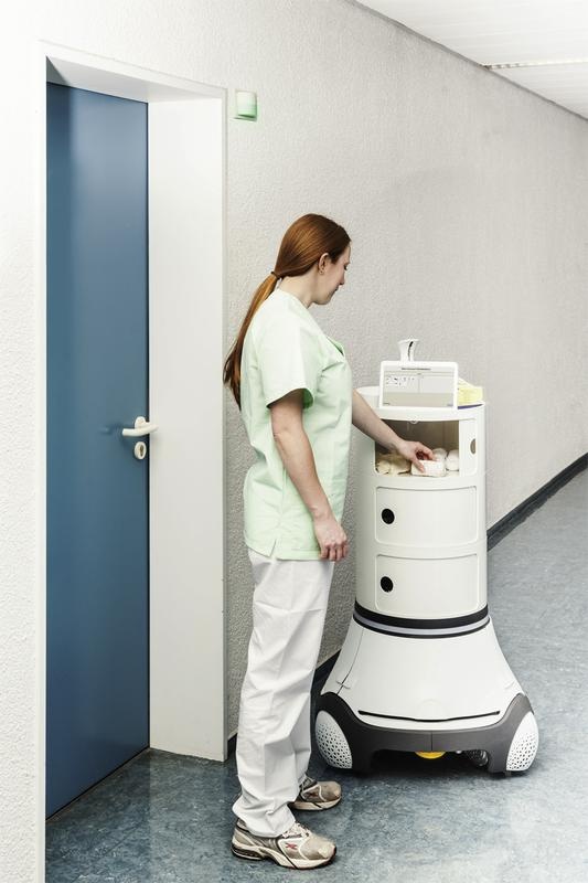 Er kommt auf Anforderung, hält Pflegematerial vorrätig und dokumentiert den...