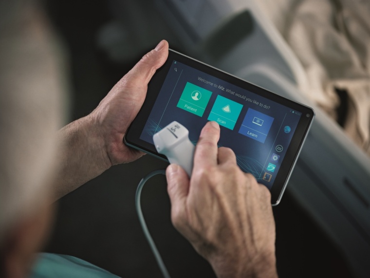 Dieses mobile Ultraschallsystem iViz von: FUJIFILM SonoSite wurde für den...