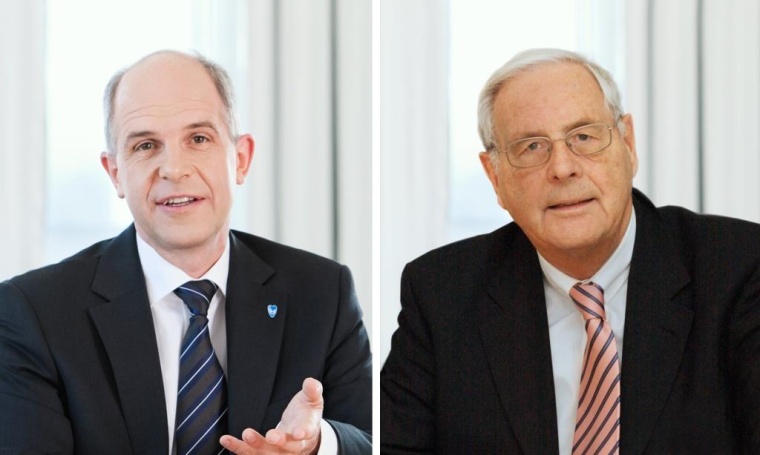 Dr. Markus Horneber, Vorstandsvorsitzender AGAPLESION gAG; Dr. Bernd Wehberg,...