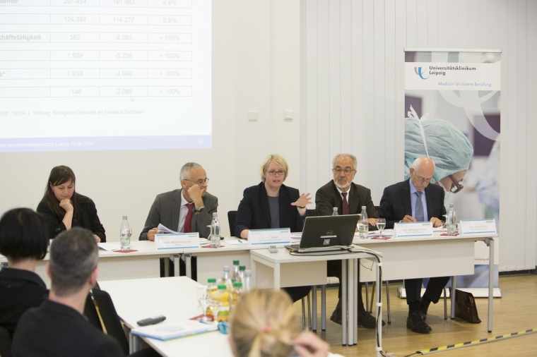 Trendwende vollzogen - das Universitätsklinikum Leipzig präsentierte auf der...