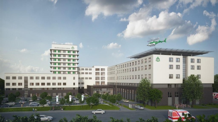 Das Asklepios Klinikum Harburg hat den Grundstein für einen weiteren Neubau...