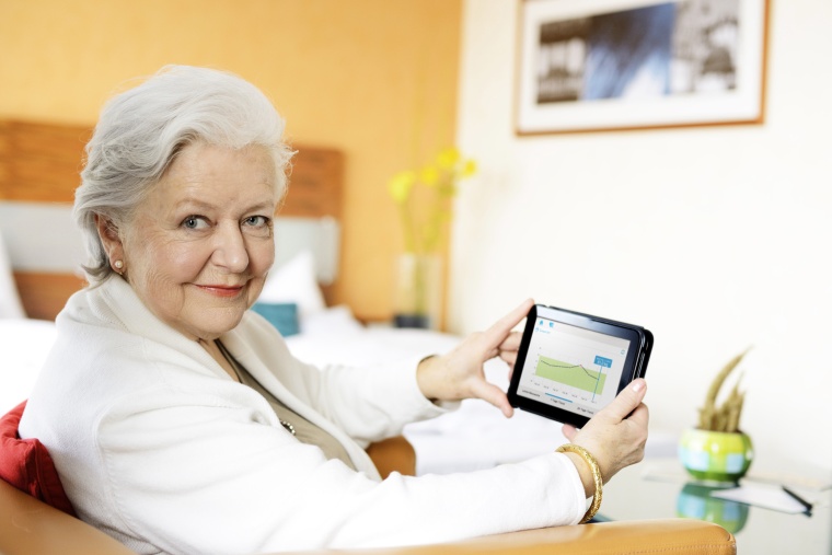 Die am Projekt „Telemedizin Herz“ teilnehmenden Herzinsuffizienzpatienten...