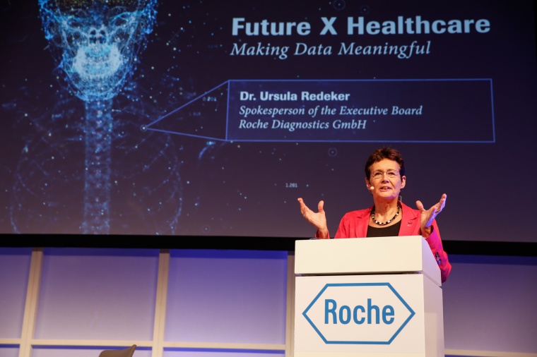 Dr. Ursula Redeker, Sprecherin der Geschäftsführung der Roche Diagnostics,...