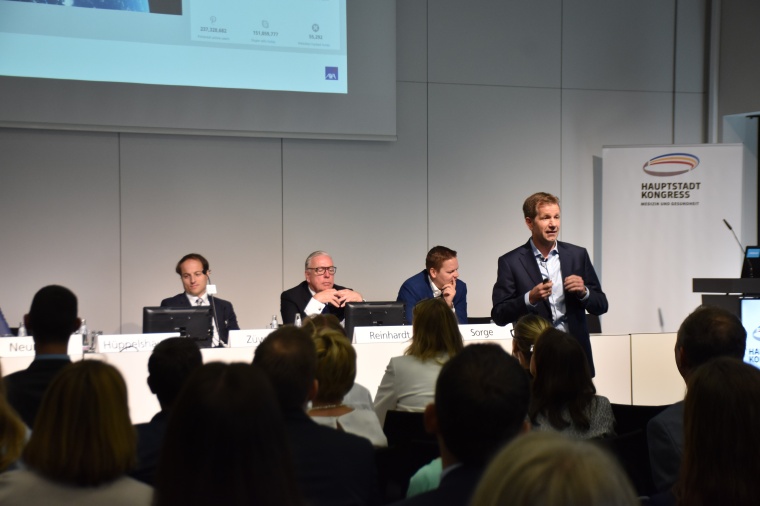 AXA auf dem Hauptstadtkongress Gesundheit und Medizin 2018