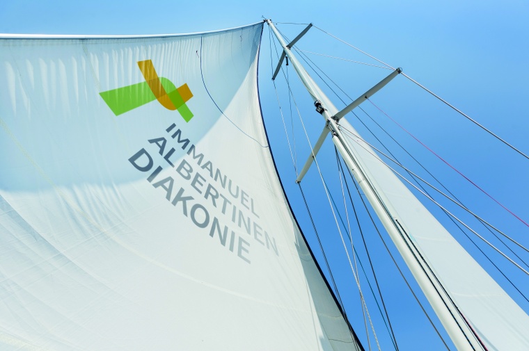 Die Immanuel Albertinen Diakonie setzt die Segel. Foto: Immanuel Diakonie GmbH...