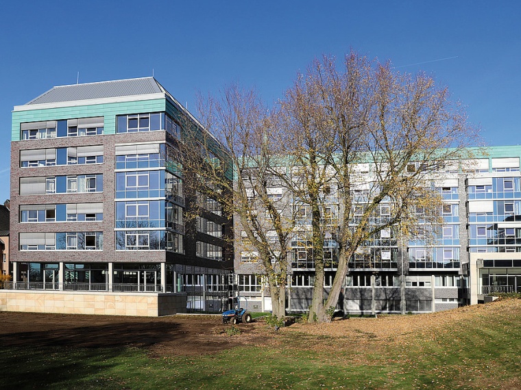 Das St. Josef-Stift setzte einen Schlusspunkt hinter sein Projekt Südflügel....