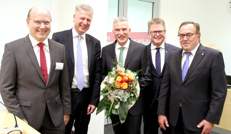 Von links nach rechts: Der Vorsitzende der KVWL-Vertreterversammlung Dr. Ulrich...