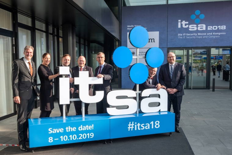 Die it-sa 2019 findet vom 8. bis 10. Oktober in Nürnberg statt.