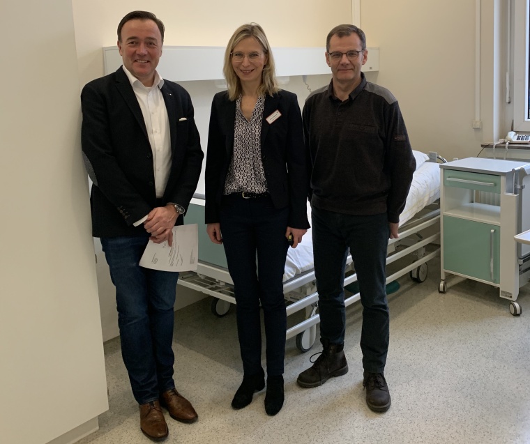 (v. l.): Markus Kohlstedde, Geschäftsführer; Katrin Magerkurth,...