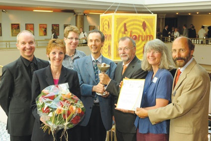 Das Team des Alice-Hospitals Darmstadt freut sich über den 1. Preis.