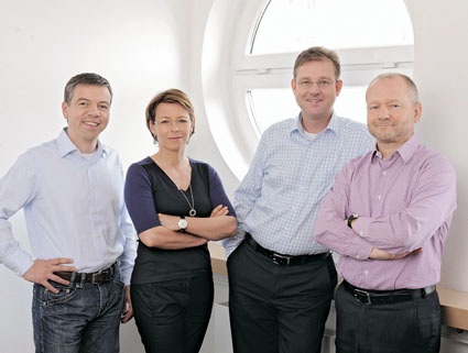 Leitung der IMD Oderland und Greifswald, v.l.: Kristian Meinck , Heike...