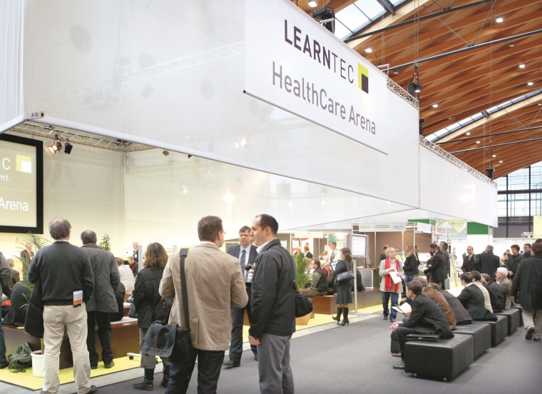 HealthCare Arena im Rahmen der 4. LEARNTEC