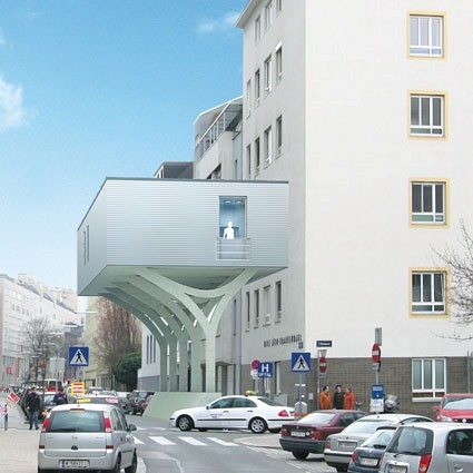 Ein Hybrid-OP-Modul lässt sich problemlos an Bestandsgebäude anschließen...