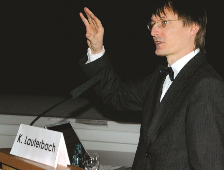 Prof. Dr. Dr. Karl Lauterbach, Bundestagsabgeordneter und Direktor am Institut...