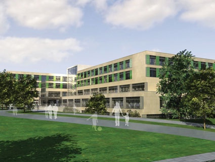 Für das Krankenhaus Lichtenfels wird eine DGNB-Zertifizierung in Gold...