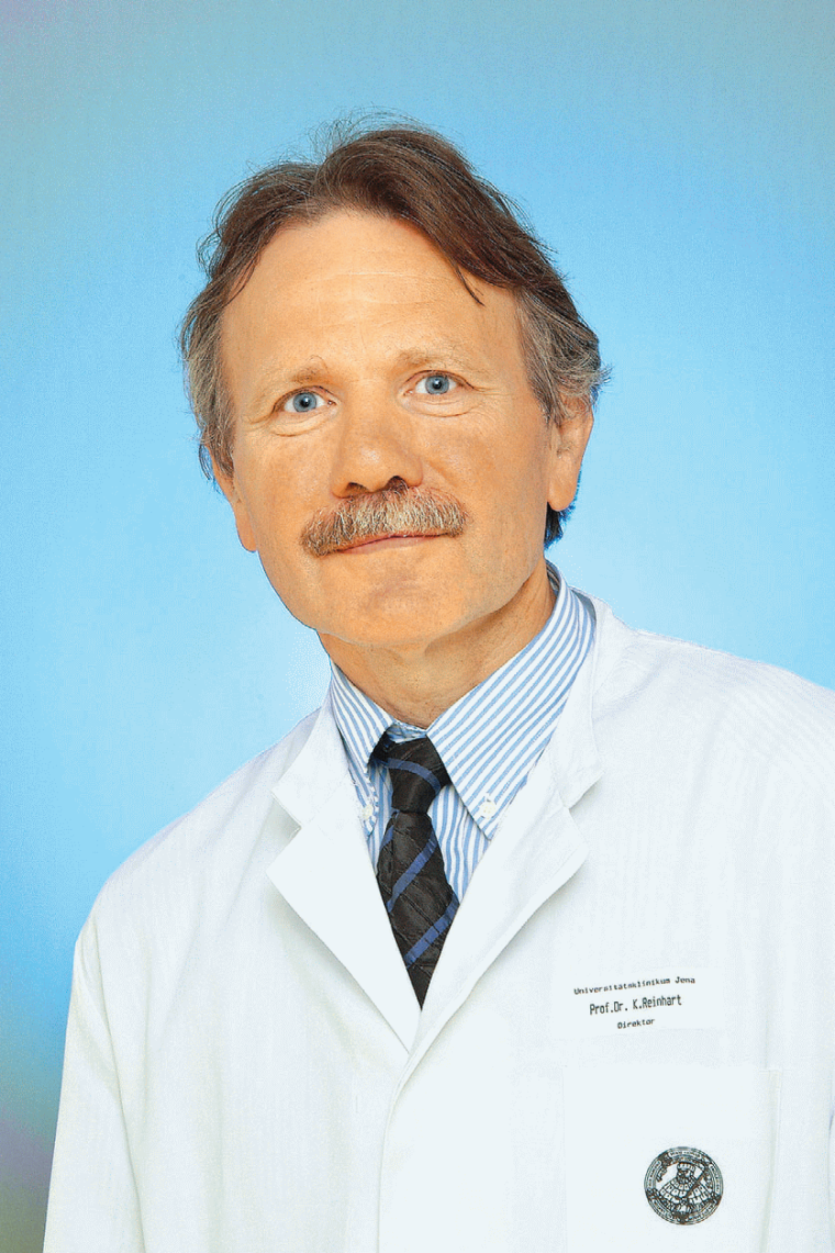 Prof. Dr. Konrad Reinhart, Direktor der Klinik für Anästhesiologie und...