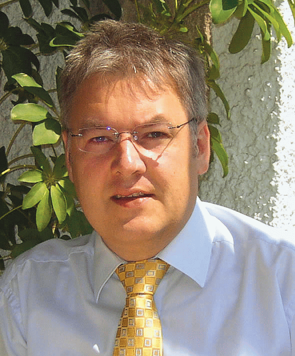 Michael Muthig, Leiter der EDV-Abteilung des Caritas Krankenhauses Bad...