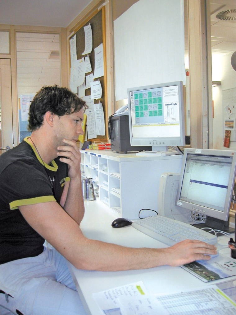 Eine Station der Klinik für Psychiatrie und Psychotherapie in Kaiserslautern.