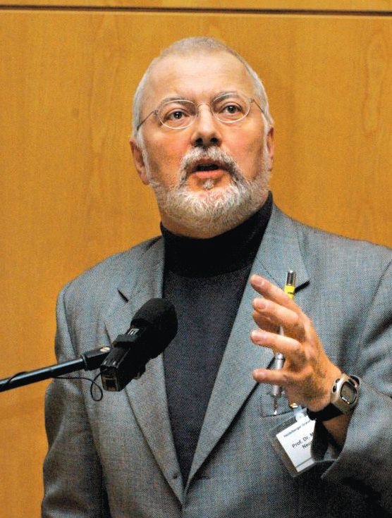 Univ.-Prof. Dr. Michael Neumaier, Tagungspräsident der diesjährigen...