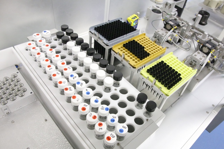 Automatisierte Probenvorbereitung für proteomische und metabolomische Analysen.