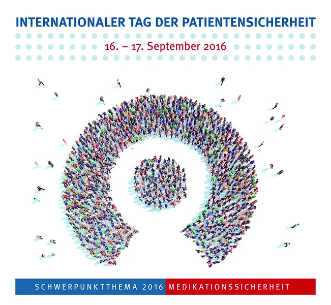 Der 2. Internationaler Tag der Patientensicherheit findet am 17. September 2016...