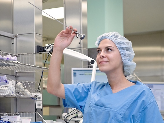 Sterilgut-Aufbereitung am Universitätsklinikum Halle